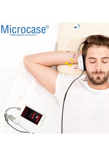 Microcase Type-C 2In1 Şarj Kulaklık Dönüştürücü Al2361