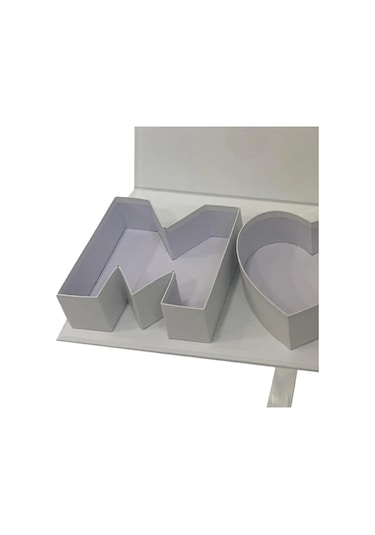 Anne Mektup Şekilli Boş Çiçek Kutusu Anneler Günü Moda Çiçek Çok Renkli