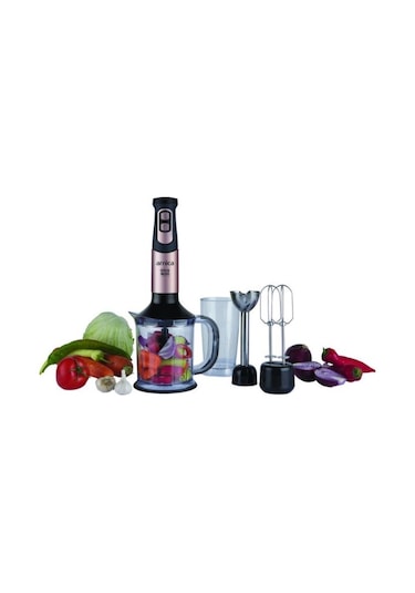Arnica GH21593 Diva Trend 1200 W Mikser & Blender Seti Rose