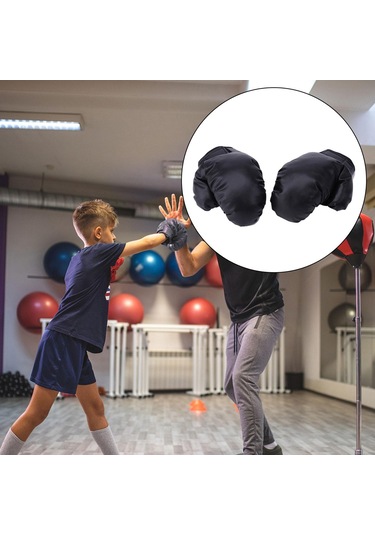 Suntek Mma Eldiven Fitness Dövüş Sanatları Nefes Siyah-çocuk Siyah