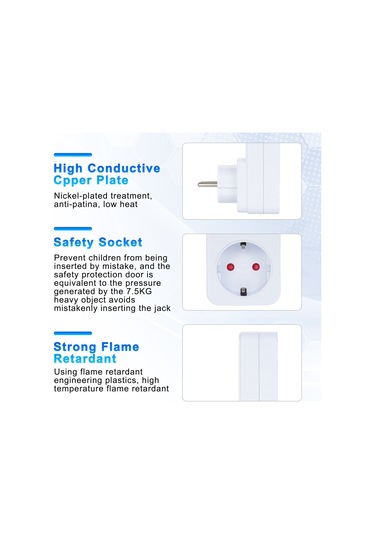 Yaleker Akıllı Programlanabilir Zamanlayıcılı Usb Şarjlı Priz, 3680w Güç, 2 Usb Port, 6 Zaman Aralığı, 230v Avrupa Standartı