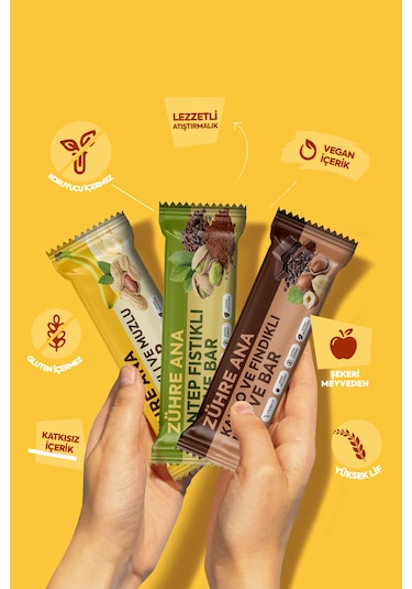 Meyve Bar Deneme Paketi 35 Gr X 12 Adet 3 Çeşit