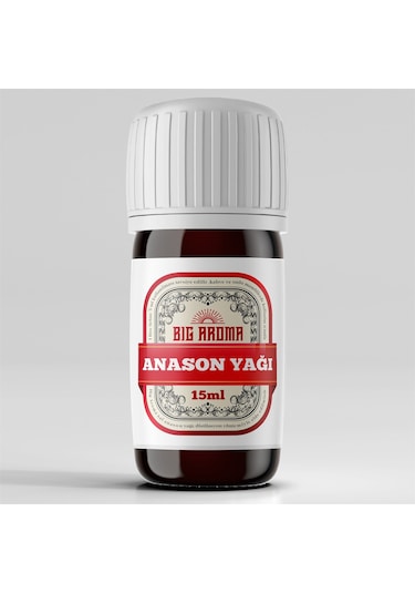 Bigaroma Saf Anason Yağı 15 ML - 5 L Uyumlu