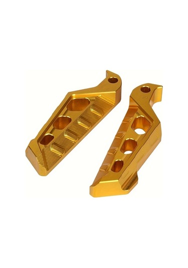 Chuangyinshop Titanium Yamaha Xmax 300 250 125 Motorcycle Scooter Aluminum Alloy Rear Passenger Foot Pegs Pedals
