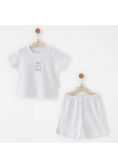 Andywawa Bebek Takım 2 Parça Set Anw-ac26769 Beyaz