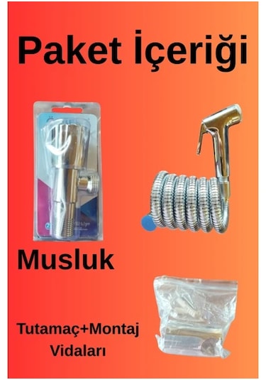 Taharetmatik Taharet Musluğu Seti Fıskiye