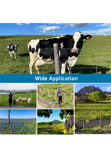 Kosona Bahçe Tel Çit Sıkma Aleti - 10 Adet Metal Tel Sıkıcı İle Pratik Tamir Seti