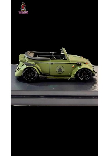 Inspire Model 1/64 Volkswagen Beetle Rwb Robert Design Stripe 300 Limited Rwb2021rs001650a