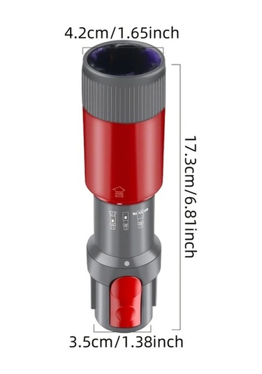 Honeybeeshop 1 Takım  V7 V8 V10 V11 V15 Kablosuz Süpürge Yedek Parça Toz Fırçası Ve Uzatma Hortumu