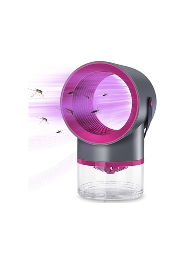 Skycity Ev İçi Usb Uçak Zehirleyici Lambası - Sessiz 365nm Uv Işık, Güneşe Dirençsiz, Temizlenmesi Kolay, Gri