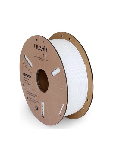 Filamix Pla+ Beyaz Filament 1.75mm 1kg Urhanshop Güvencesiyle