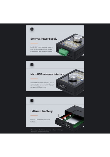 Fnirsi Akım Gerilim Sinyal Üreteci 0-10v 0-22ma Ayarlanabilir E19357-2