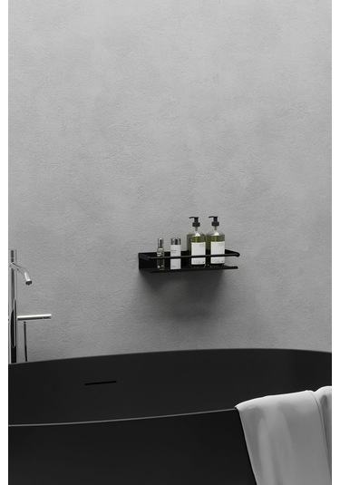 Zift Unique Ömür Boyu Paslanmaz Çelik Yapışkanlı Banyo Rafı ,modern Duş Rafı & Şampuanlık-silikon Yapıştırıcıı Diğer