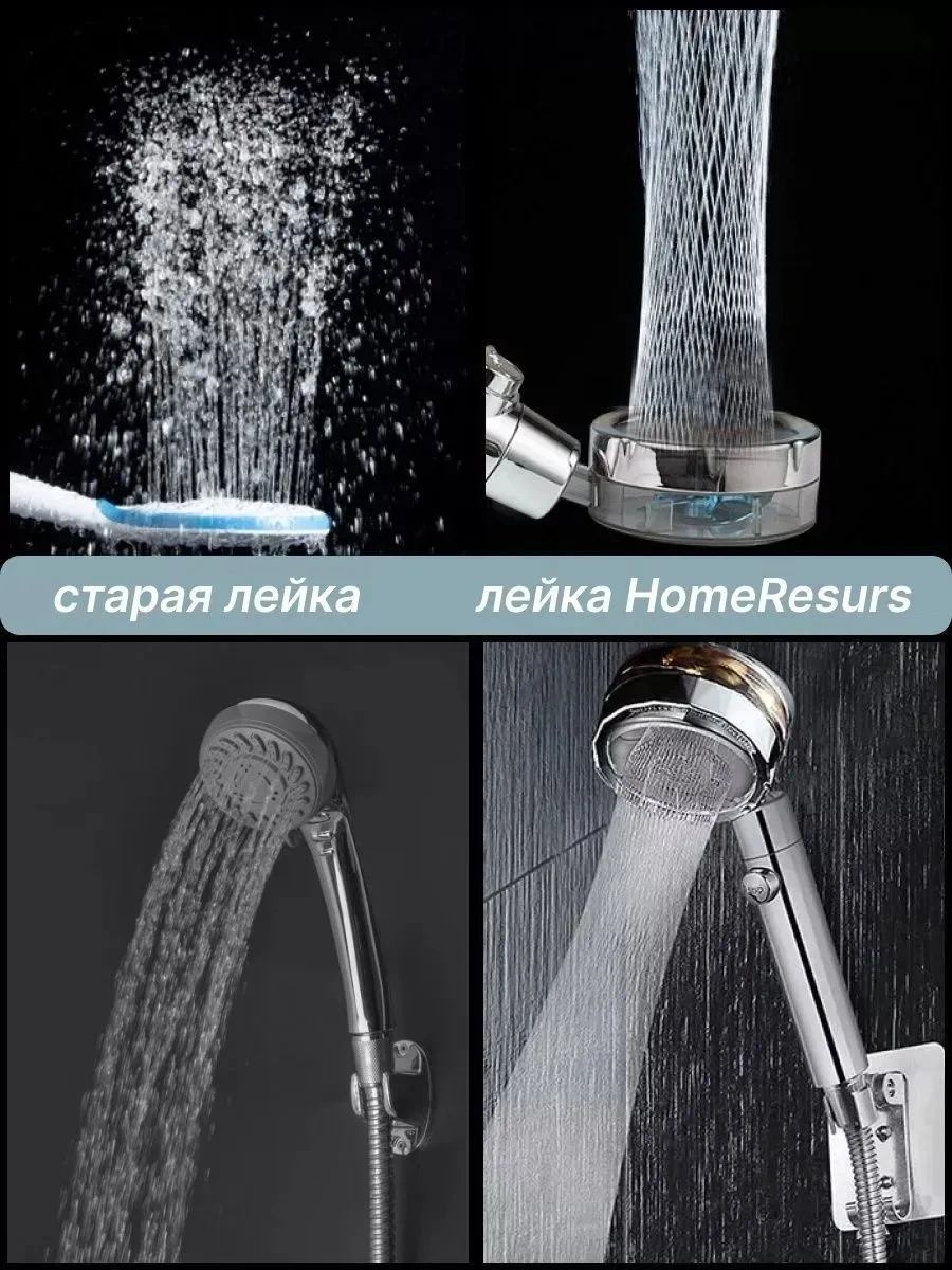 Homeresurs Duş Başlığı Vantilatörlü Ve Filtreli 269109602 Gümüş