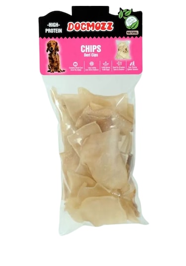 Dogmozz Premium Deri Natural Cips Köpek Kemiği 100 G
