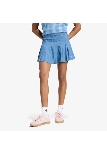Adidas Denim Kadın Mavi Etek Kd5523 545591
