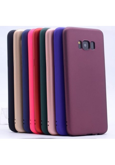 Samsung Galaxy S8 Plus Kilif Soft Mat Silikon Korunakli Kapak 409710441