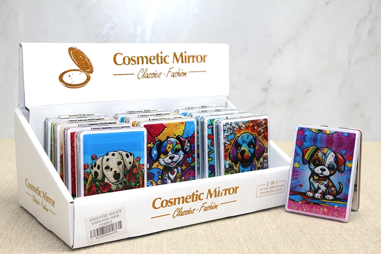 River World El Aynası Figürü Köpek Sulu Detaylı Hareketli Çok Renkli