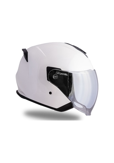 Palio 2.0 Beyaz Güneş Vizörlü Açık Kask C3 Beyaz