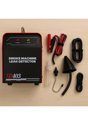 Jfınd Sd403 Duman Dedektörü Boru Kaçak Duman Sızıntısı Tespit Cih