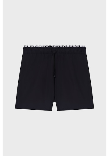 Emporio Armani Erkek Deniz Şortu Em000686 Af20432 Uc001 Siyah