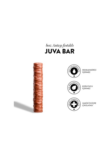 Juva Antep Fıstığı Ve Kadayıflı Dubai Çikolatası Bar, 30g