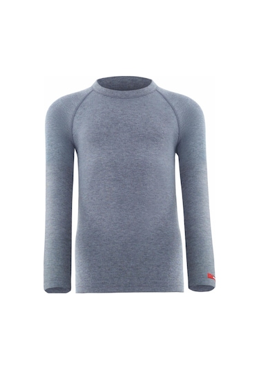 BLACKSPADE 9265 KİDS GRİ SIFIR YAKA UZUN KOL THERMAL
