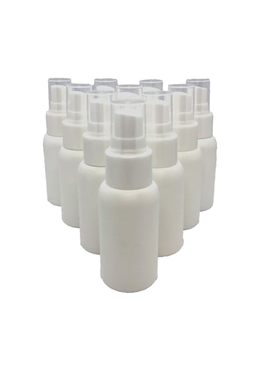 50Ml Plastik Boş Şişe Spreyli Dezenfektan Şişe 5 Adet