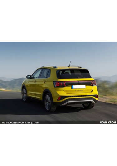 Nova Krom Vw T-cross Krom Cam Çıtası 4 Prç. 2024 Üzeri