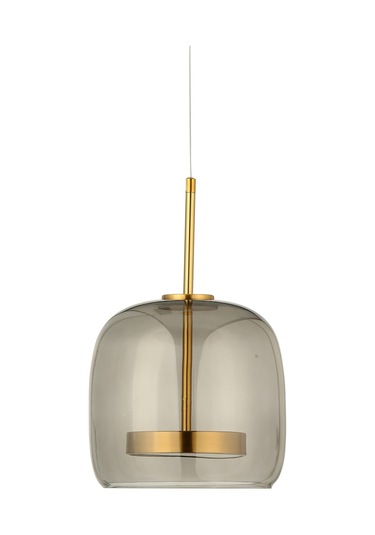 Vitale Şeffaf Füme Sarkıt Avize 23x24 Cm Ay.vtpl-0149 Siyah