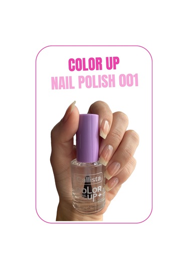 Callista Color Up Nail Polish Oje 001 Clear Water