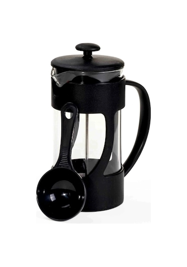 French Press Bitki Çayı & Kahve Demliği 350 Ml Ölçek Kaşıklı Renkli