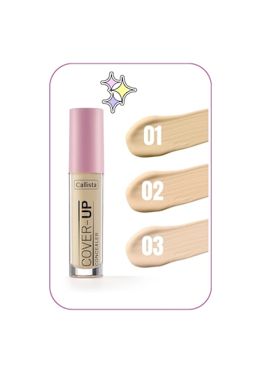 Callista Cover Up Concealer Göz Altı Kapatıcısı 01 Çok Açık