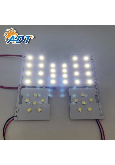 3 Adet Araba İç Led Okuma Lambası Beyaz Kırmızı Mavi 12v Uyumlu Kıa Rio K2 Verna Forte Vw Jetta Passat Cc