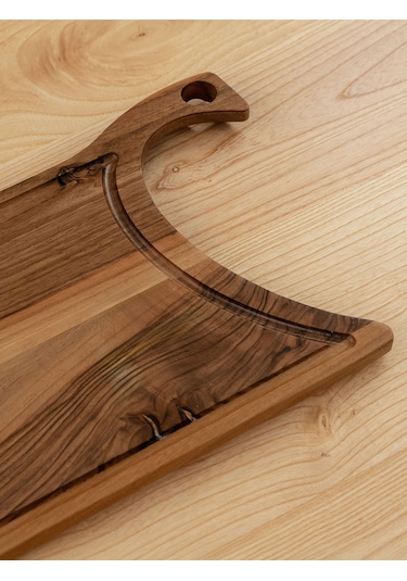 Ahşap Satır Kesme & Sunum Tahtası