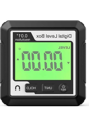 Pazly Tabanlı Seviye Seviye Protractor Ölçer Ölçer Mıknatıslı Lcd Kutusu İnkılometre Hassas Elektronik Dijital Bulucu Açı Açı Gf