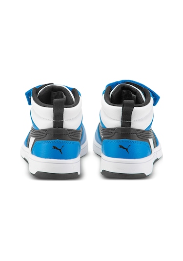 Puma Rebound V6 Mıd Çocuk Ayakkabı 393832 06 Beyaz