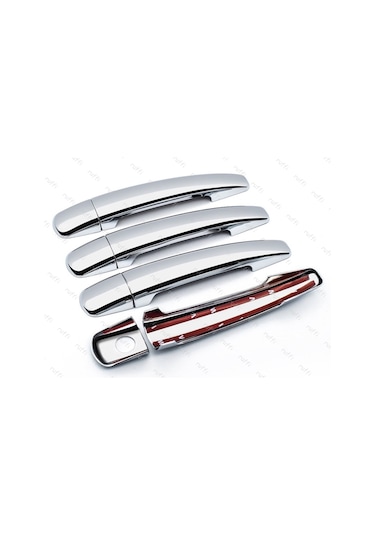 Citroen C4 Krom Kapı Kolu Seti 4 Kapı 2004-2010 P.Çelik