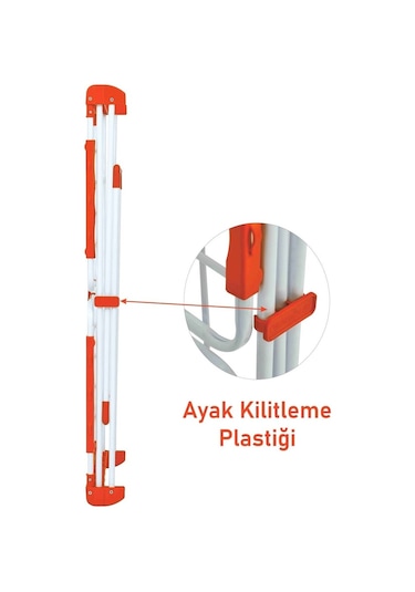 Harbinger Mm900 Besta Çamaşır Kurutma Askısı Ekstra Uzun, Ekstra Geniş Gri