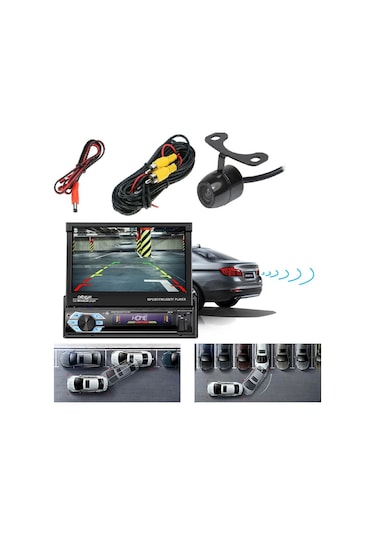 Exvol İndash 7 İnc Double Teyp 3 Usb'li Dokumatik 1080p+kamera