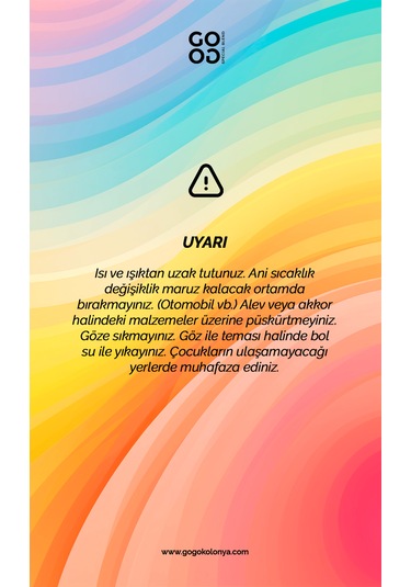 Gogo Remix Kolonya 250ml Cam Şişe