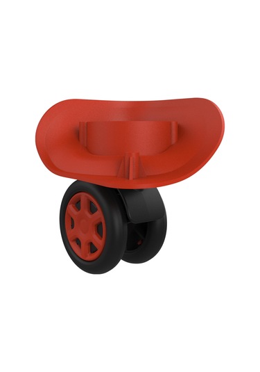 Keo-plus Abs Valiz Tekerleği Çift Teker Turuncu Renk Altın