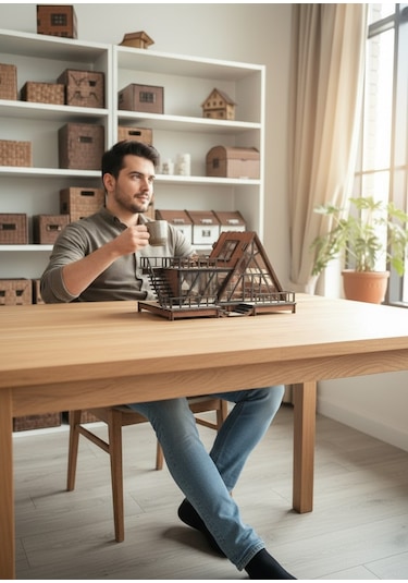 Kendin Yap Maket Ev Sahil Bungalov