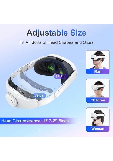Fastbuy Meta Quest 3/3s Devaso Elite Kapaklı Şapka Kafa Bandı, Vr Gözlük İçin Komfortlu