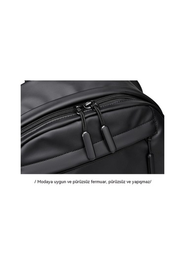 Trendooze Sırt Sırt Kapasiteli Gri Erkek Çantası Çantası Bilgisayar - Ba Gri