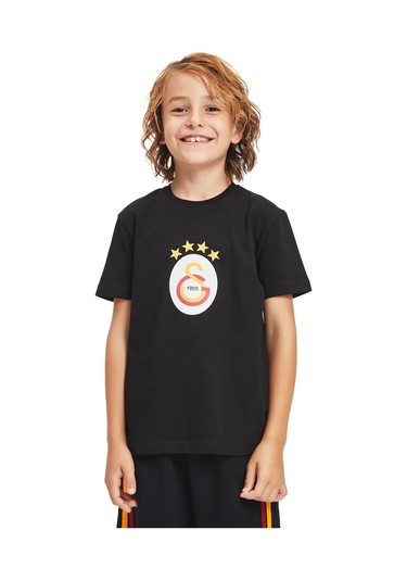 Gsstore Galatasaray Çocuk T-shirt C241111 SIYAH