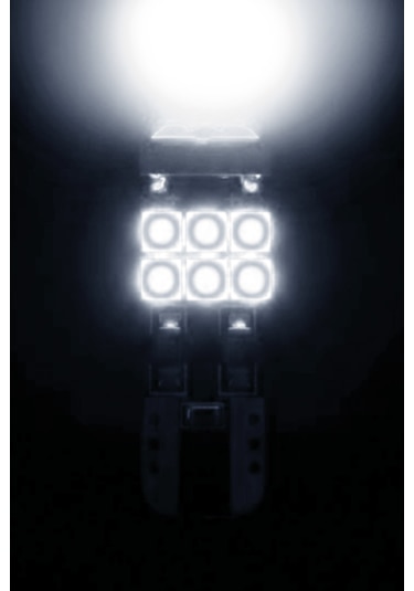 T10 15 Led Ampul Beyaz 12v-24v 5w Canbus