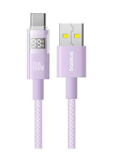 Baseus Dispaly Iı 2m 100w Kablo Veri Aktarımı Usb-a'dan Usb-c'ye Hızlı Şarj Kablosu