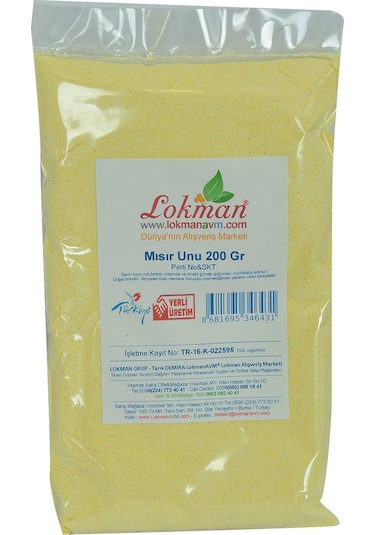 Lokman Avm Mısır Unu 200 G