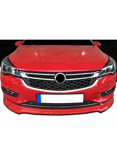 Nova Krom Opel Astra K Hb Krom Ön Tampon Alt Çıtası 1 Prç 2015-2019 Sensörlü